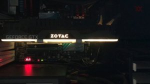 ZOTAC GeForce GTX 1080 Ti AMP! Extreme Edition mit SPECTRA LED Lighting System