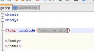 PHP Tutorial    21    include function