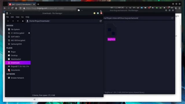 Minecraft Bug Workaround - Java Edition on Linux (MC-122421) (Now resolved!) смотреть онлайн