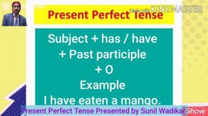 Present Perfect Tense