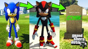 КАК МЕНЯЛСЯ СОНИК И ЕГО ЖИЗНЕННЫЙ ЦИКЛ В ГТА 5 МОДЫ! ЭВОЛЮЦИЯ СОНИКА В GTA 5 SONIC ОБЗОР МОДА ВИДЕО