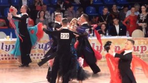 Счастьев Михаил - Дягилева Анастасия Tango WDSF INTERNATIONAL OPEN STANDARD Кубок Олимпа - 2017