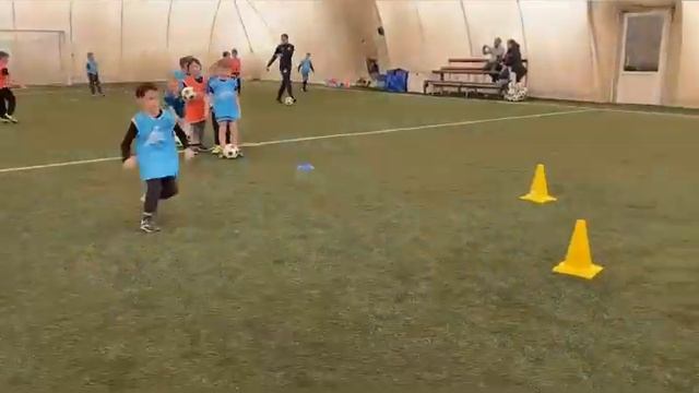 СПБ Футбольная школа «Зенит Чемпионика»   Тренировка U6 КИМа 1а