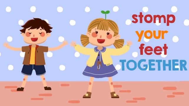 Action verbs Songs and Body Parts song for Children kids English clap your hands Английский