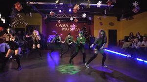 Reggaeton show in New Year Party 2018 от студии танцев ArmenyCasa