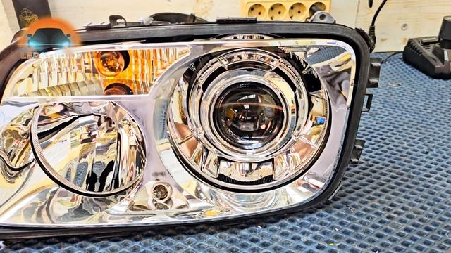 Mercedes перебираем фары. Профессиональная модернизация фар, как оно должно быть! смотреть онлайн