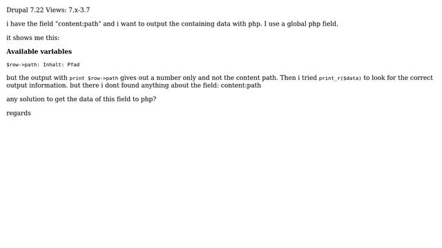 Drupal: drupal 7 Views: output a field with views php смотреть онлайн