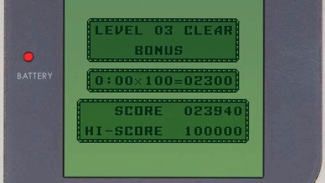 AFTER BURST (Game Boy) 1990 | Gameplay Shortplay
