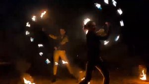 Фаер шоу от AlexGrim Studio