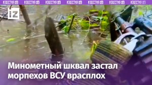 «Курва!»: мощный минометный обстрел. Кадры со стороны ВСУ