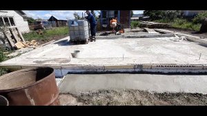 Дом из опилкобетона монолита. Часть 6.mp4