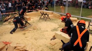 royal show nasional chainsaw competition 2012
