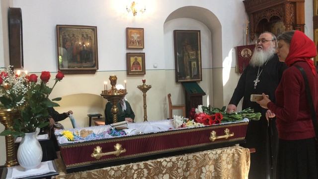 Прощальное слово о. Сергия(Шумилова) на отпевании Бобылевой Татианы Андриановны