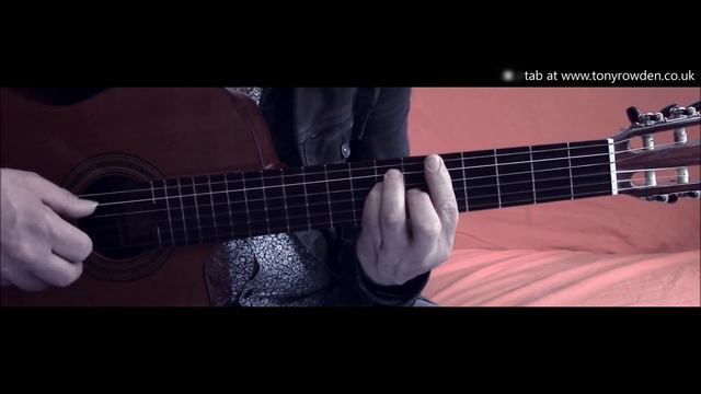 Julia - Beatles fingerstyle guitar solo - link to TAB in description