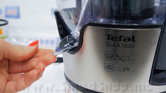 Соковыжималка ELEA DUO TEFAL ZN355C3E - видео обзор смотреть онлайн