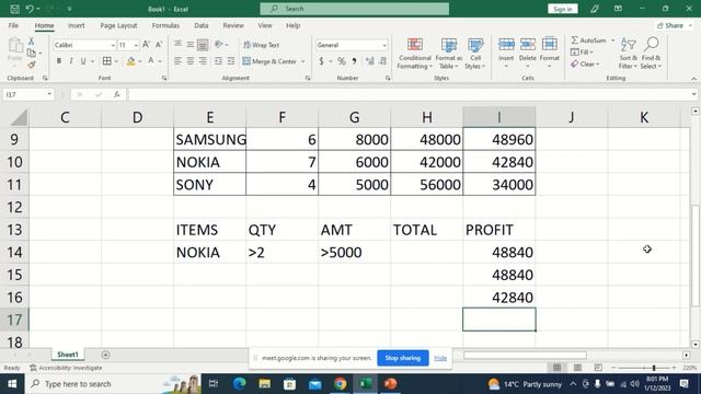 Dsum | DAverage | Dcount | Dmin | Dmax |Basic Excel | Excel 2019| Data Management | BPA EDUCATORS