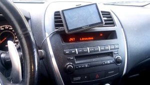Глюк магнитолы на mitsubishi ASX