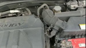 Air filter replacement Hyundai Verna