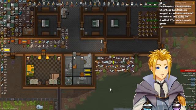 Spaceship Launch Party! - RimWorld - !Join to be Named in  the Game!