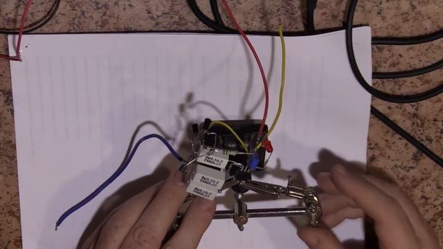 Рабочая схема защиты от перегрузок и КЗ смотреть онлайн