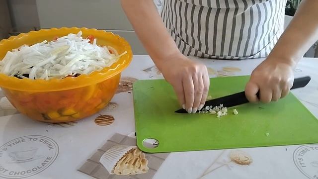 Витаминный салат на зиму  Все краски лета  Ни кого ни оставят равнодушным