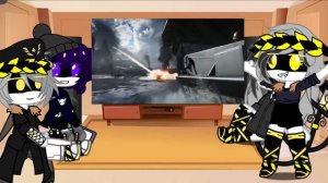 Murder drones react to…. || reaction video || short ||