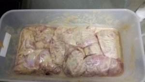 Индейка в горчичном маринаде