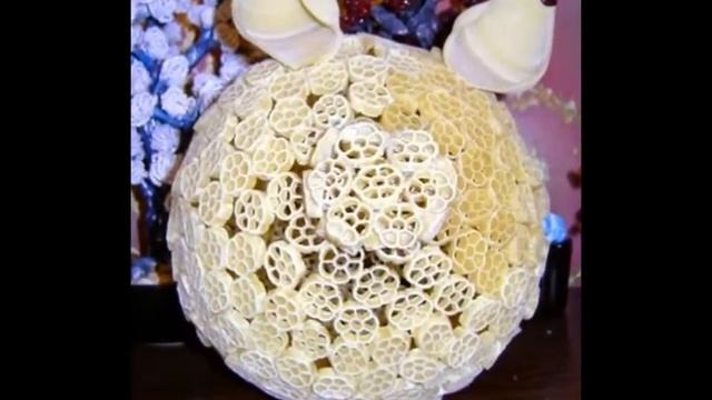 Простые поделки из ниток на Новый год своими руками смотреть онлайн