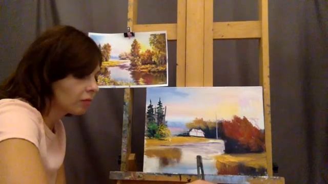 Мастер-класс "Осенний день". смотреть онлайн