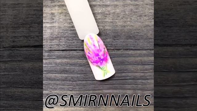 Цветы в стиле "Прованс". Коротий мастер-класс. смотреть онлайн