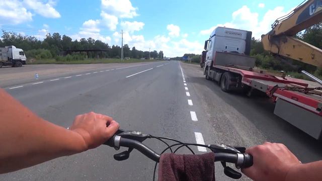 На границе Томской области. Веловодный поход. Ночую один на острове возле Ишима. Bike Rafting trip.