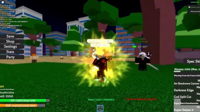 Goku Black showcase + PVP AHHH PROJECT XL |Roblox смотреть онлайн