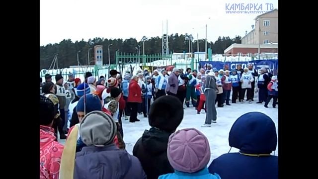 Лыжный праздник в Камбарке - "Мы за здоровый образ жизни!"