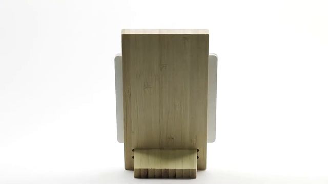 Letterpress bamboo Calendar 2021. Desktop iPhone Stand. Настольный календарь на подставке.