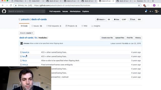 Card Game Dev Vlog | Episode 0 | deck-of-cards.js, express.js, cool module pattern