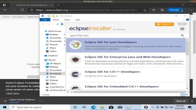 Java Fundamentals Tutorial for Beginners - Installing the Eclipse IDE смотреть онлайн