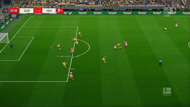PES 2021 Gameplay Bundesliga 2021/2022 | Borussia Dortmund vs 1. FSV Mainz 05 смотреть онлайн