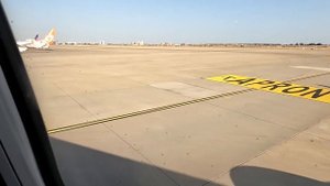 LANDING AT ANTALYA AIRPORT TURKEY
