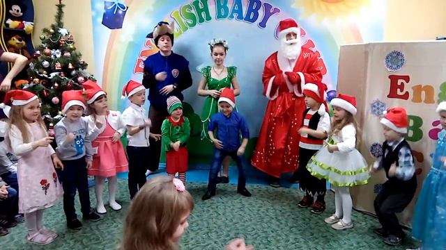 English bebi club Кирюша 5лет. Новый год 2018г. смотреть онлайн