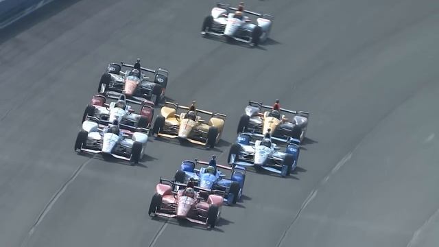 Ryan Briscoe & Ryan Hunter-Reay Incident At Auto Club Speedway смотреть онлайн