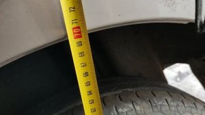 Установка усиленных пружин NHK на заднюю подвеску TOYOTA COROLLA AXIO 164 4WD
