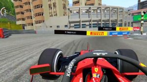 Ferrari F1 2019 vs Ferrari F1 2000 - Monaco