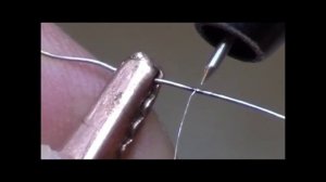 Сварка тонкой проволоки из нержавейки и никеля