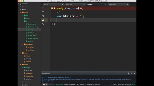 SW 07 JSON API con node js y Express смотреть онлайн