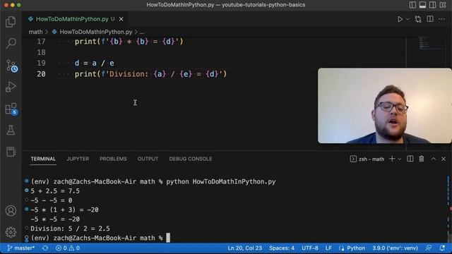 How To Do Math In Python