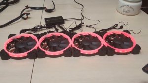 COUGAR VORTEX RGB HPB 120 обзор rgb вентиляторов. Теперь я властелин колец.