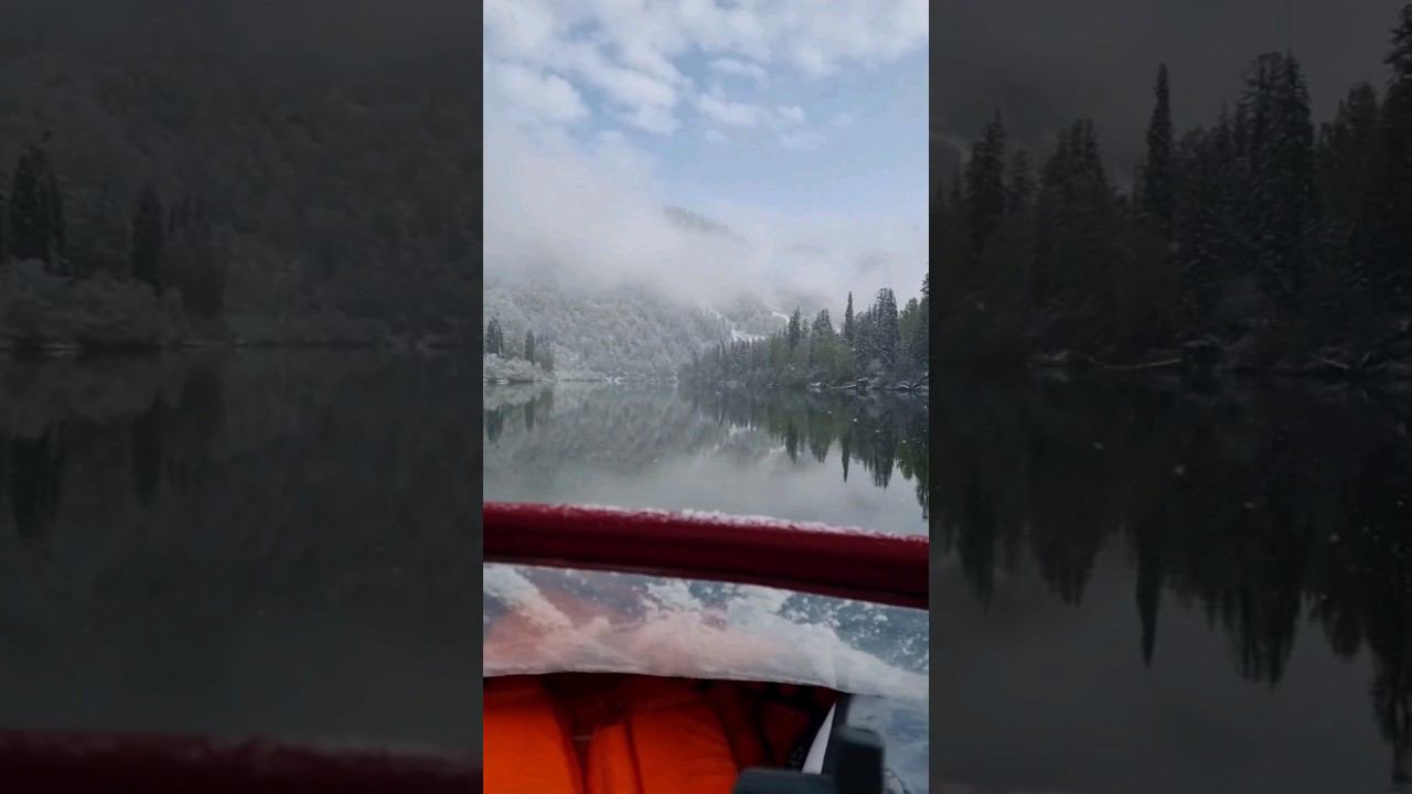 Сказочная тайга!!! #Хакасия #тайга #горы #путешествие #выходные #водометнаялодка #осень смотреть онлайн