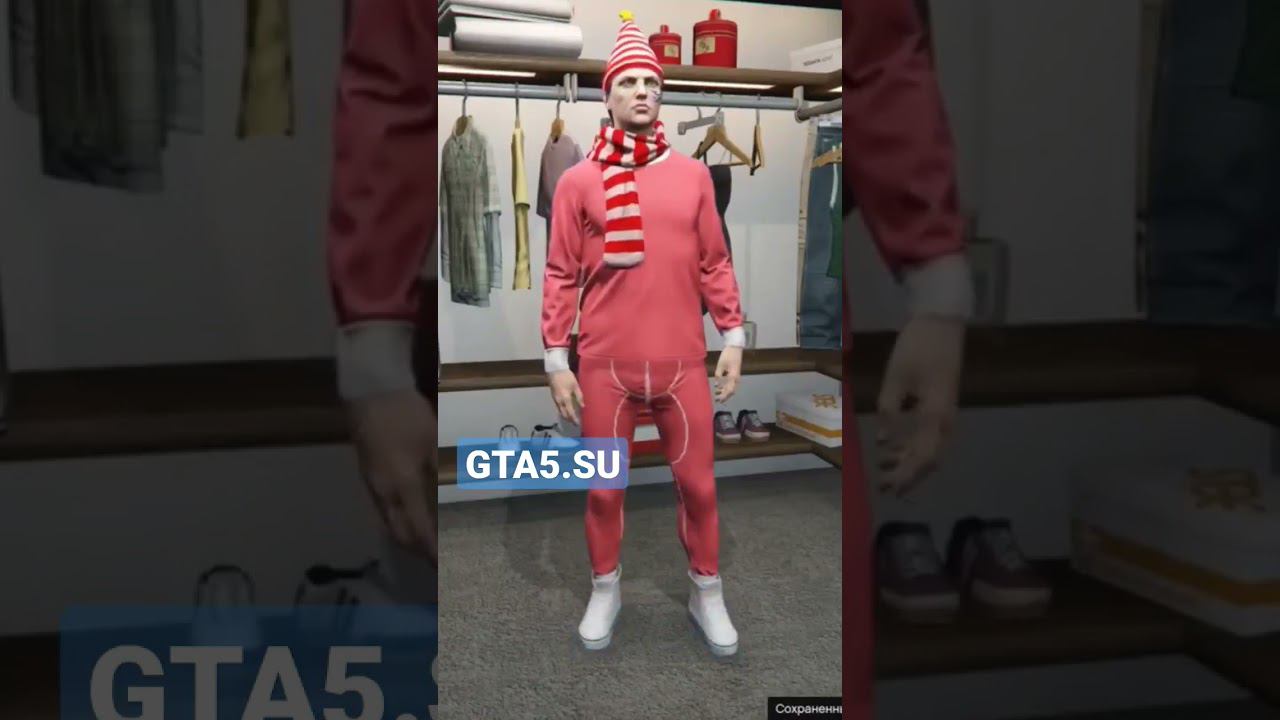 Костюм Снеговика ⛄ и другие Новогодние костюмы в GTA Online ❄️ #shorts