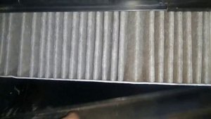 Mercedes W222 4.7L 2016 replacing the cabin filter -- замена фильтра салона (печки)