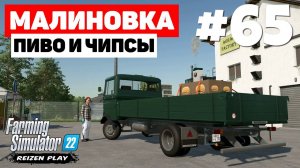 Farming Simulator 22: Малиновка - Дон с подборщиком? #65